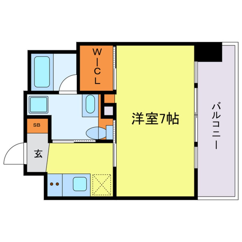 間取図 ジオエント梅田北リバーフロント