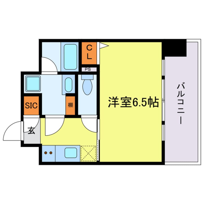 間取図 ジオエント梅田北リバーフロント