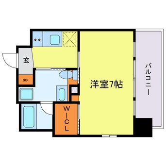 間取図 ジオエント梅田北リバーフロント