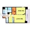 パークス堺筋本町 1LDK+Sの間取り