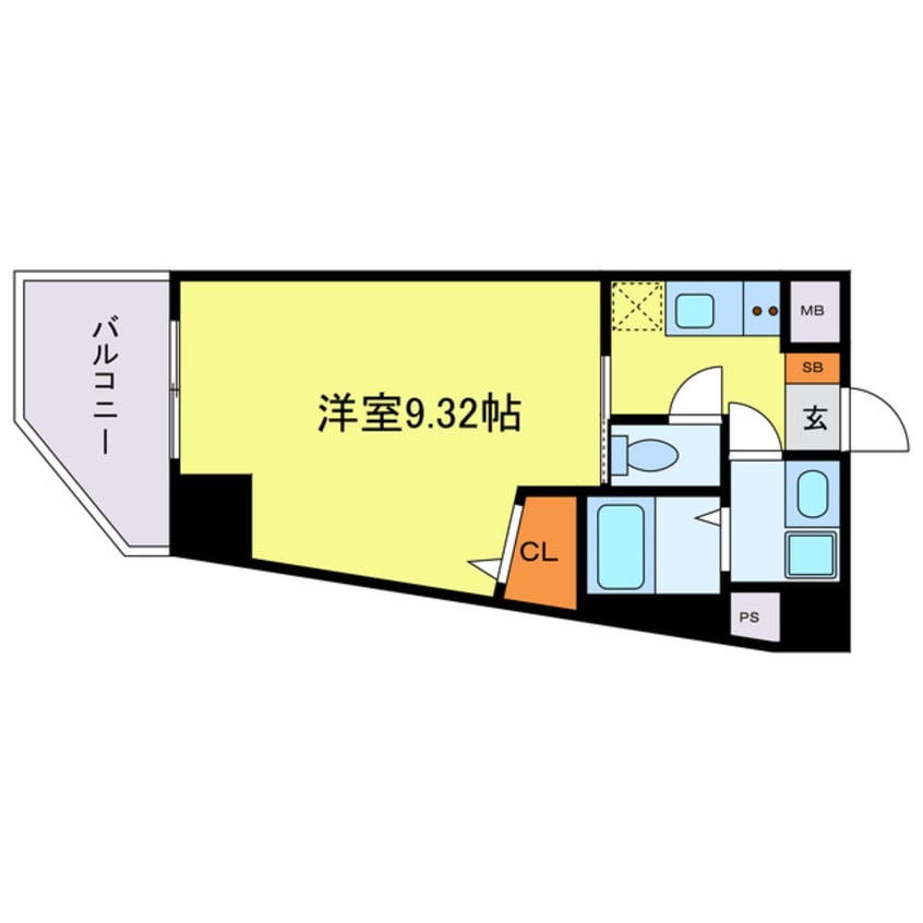 間取図 JJ　RESIDENCE　NISHIKUJO