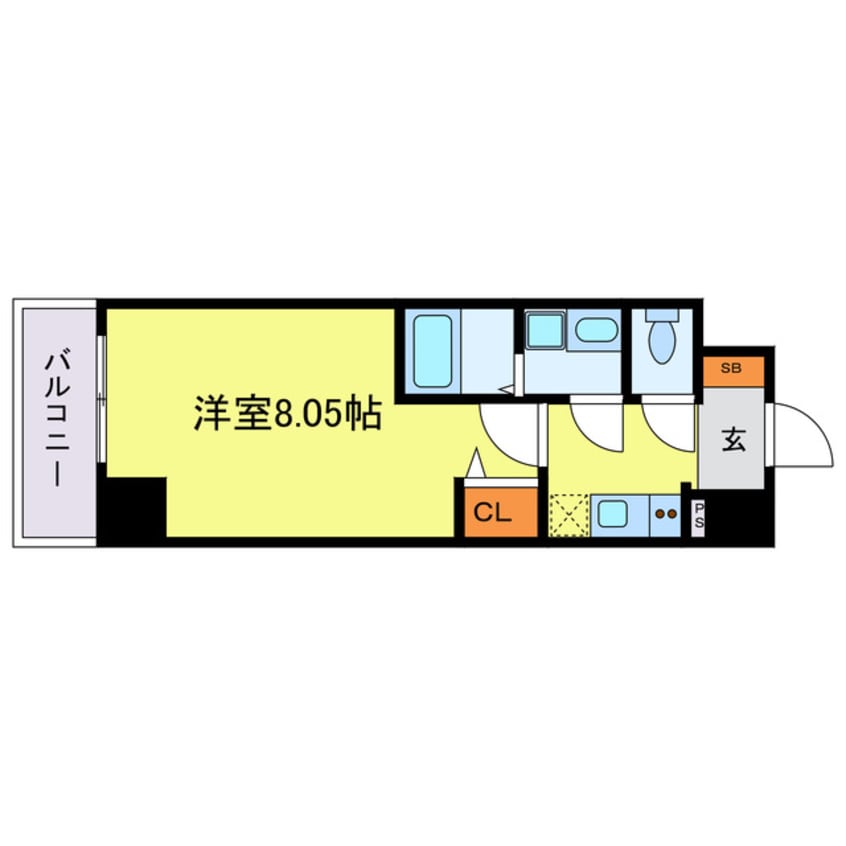 間取図 JJ　RESIDENCE　NISHIKUJO