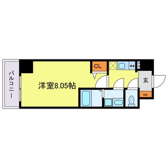 間取図 JJ　RESIDENCE　NISHIKUJO