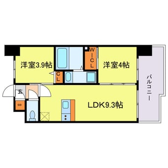 間取図 セレニテフラン谷町四丁目アリエ