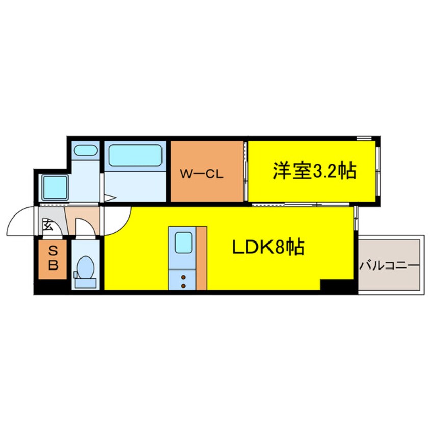 間取図 セレニテ東梅田アリエ