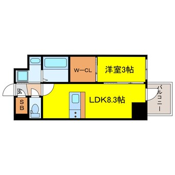 間取図 セレニテ東梅田アリエ