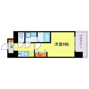 間取図 レジュールアッシュOSAKAGATEWAY
