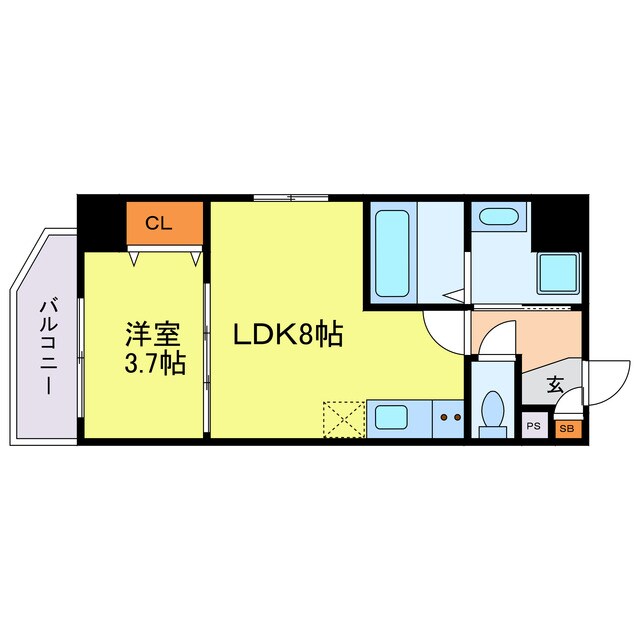 間取り図 ジーグランデ九条