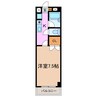 アーバンビル早川 1Kの間取り