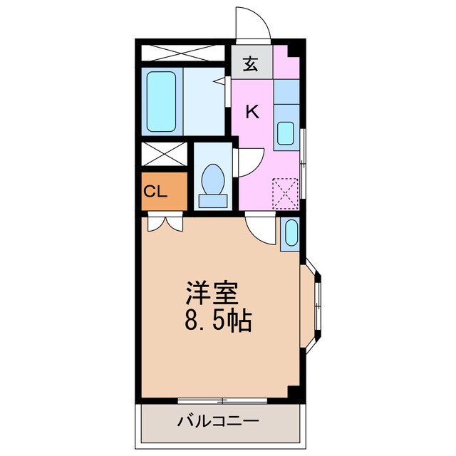 間取り図 Mitoku39赤池