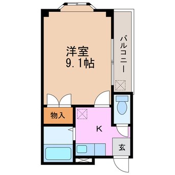 間取図 Mitoku39赤池