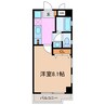 サンモール原 1Kの間取り