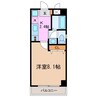 サンモール原 1Kの間取り