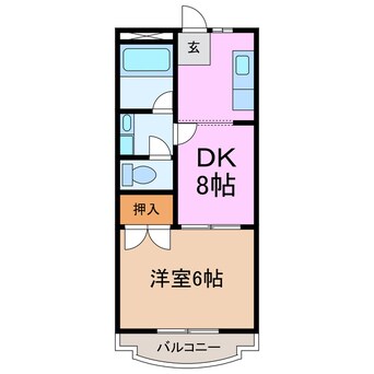 間取図 フォレストⅡ