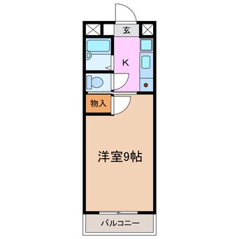 間取図 ヤングビレッジMAKI