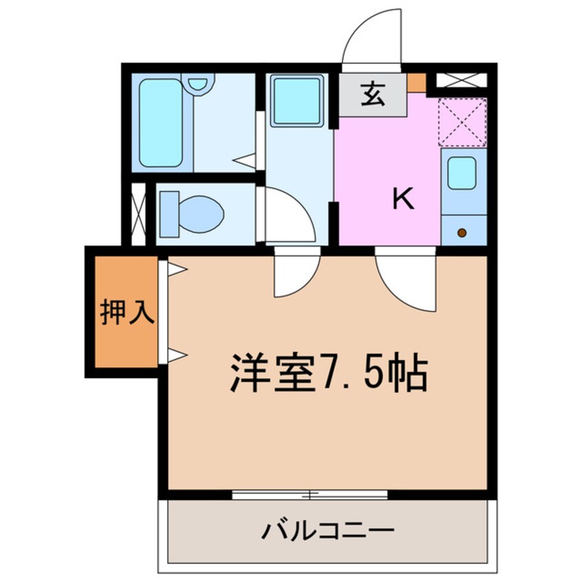 間取図 セレニール黒笹