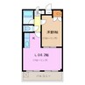 ダイナミックⅡ 1LDKの間取り
