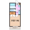 グレイス 1Kの間取り