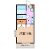 グレイス 1Kの間取り