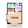 セレーブル平針 1Kの間取り