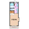 ミッキーハイツ 1Kの間取り