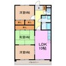 ファミール鈴木 3LDKの間取り