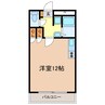 パークハウスタカシ 1Rの間取り