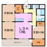 ネオ岩崎台 3LDK+Sの間取り