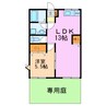 サンヒルズ 1LDKの間取り