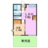 サンヒルズ 1LDKの間取り