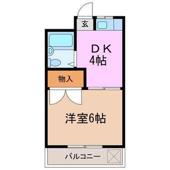 間取図 ヒルズ池下