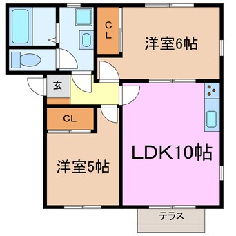 間取図 プロヴァンス