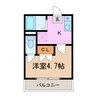 ファミール伊藤Ａ 1Kの間取り