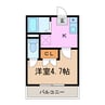 ファミール伊藤Ａ 1Kの間取り