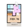 ファミール伊藤Ａ 1Kの間取り