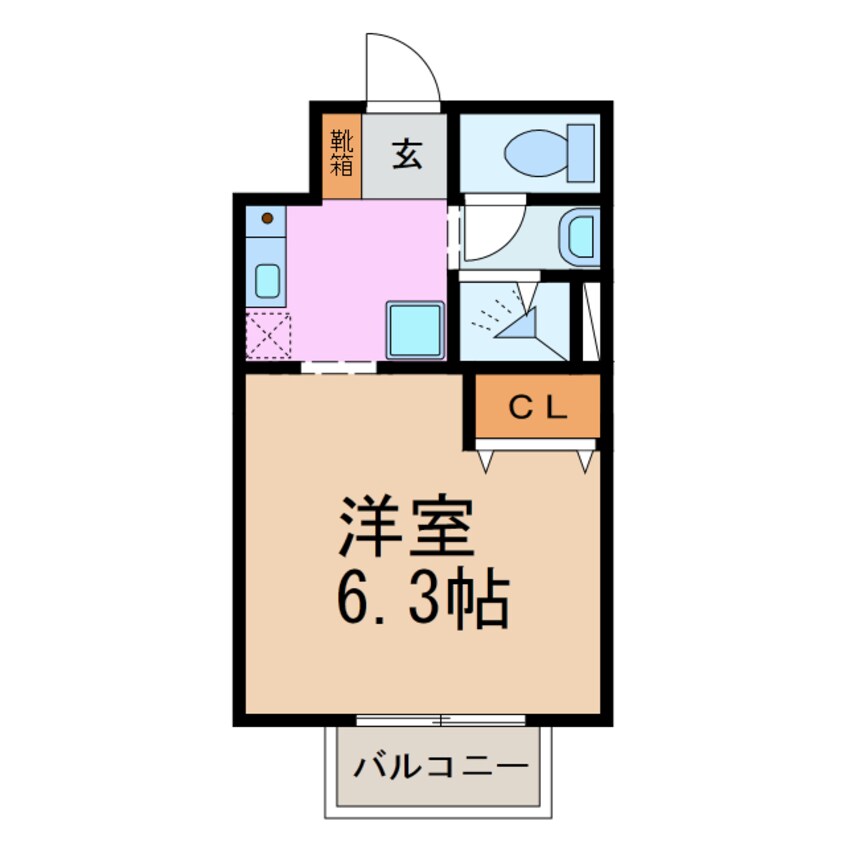 間取図 シャルムスズキ