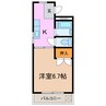 プラザコレージュ 1Kの間取り