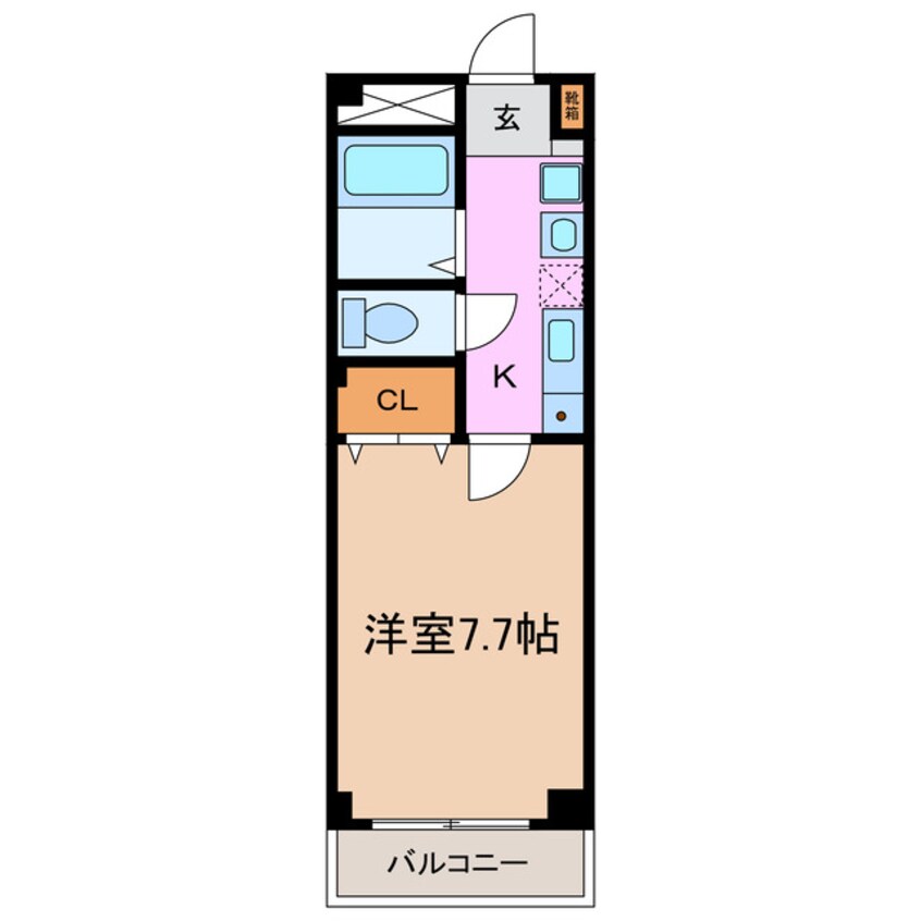 間取図 チェリーエムール