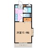 デフィ1 1Kの間取り