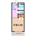 コーポ山の田の間取図