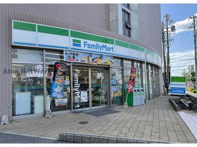ファミリーマート日進竹の山店(コンビニ)まで381m サンアロー