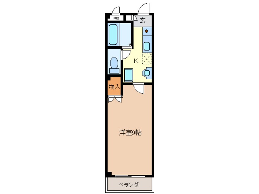 間取図 フォレストフィールド平針