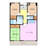 ハイツ平針 3LDKの間取り