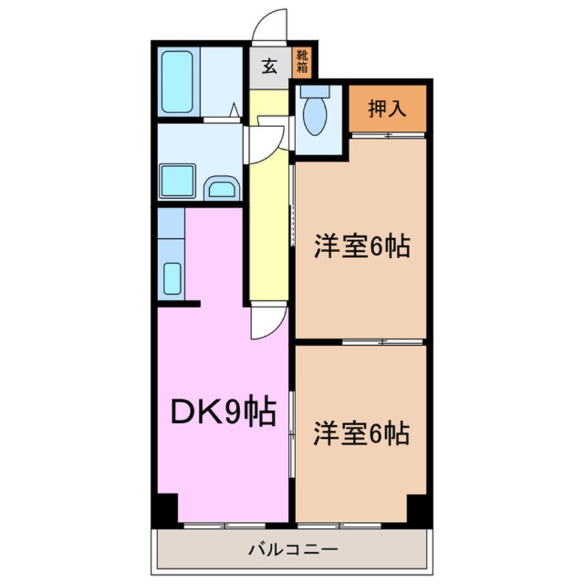 間取図 ロイヤルハイツ平針