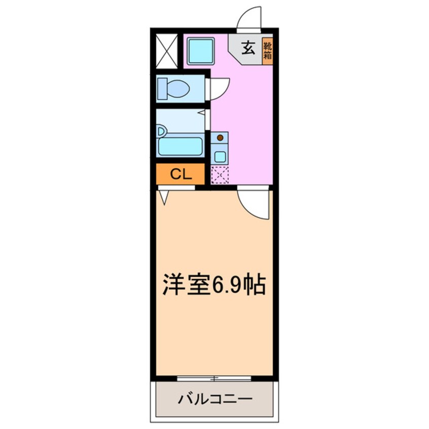 間取図 エトアール平針Ⅱ