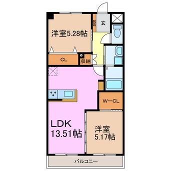 間取図 コットンハウス平針