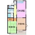 コーポボナールの間取図