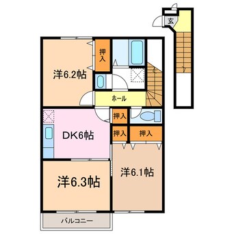 間取図 ファミール二番館