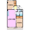 メゾンドール小島 2LDKの間取り