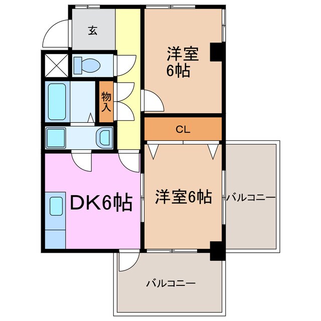 間取り図 アビタマルフク